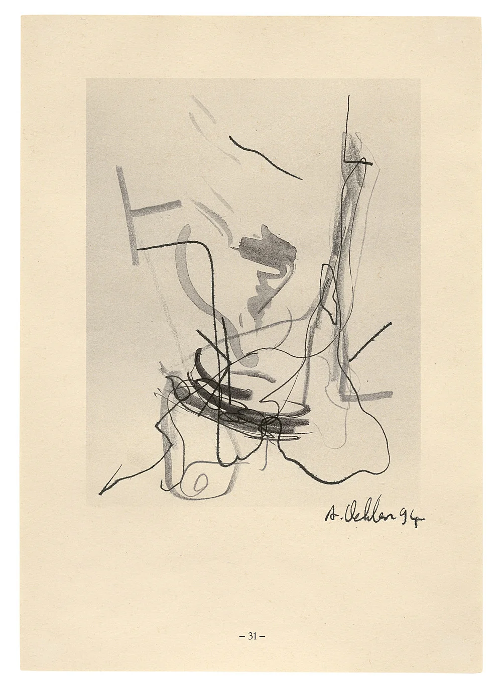 WorksonWorksonPaper — Michael KrebberAlbert Oehlen — Exhibitions — Galerie Buchholz — Image 32