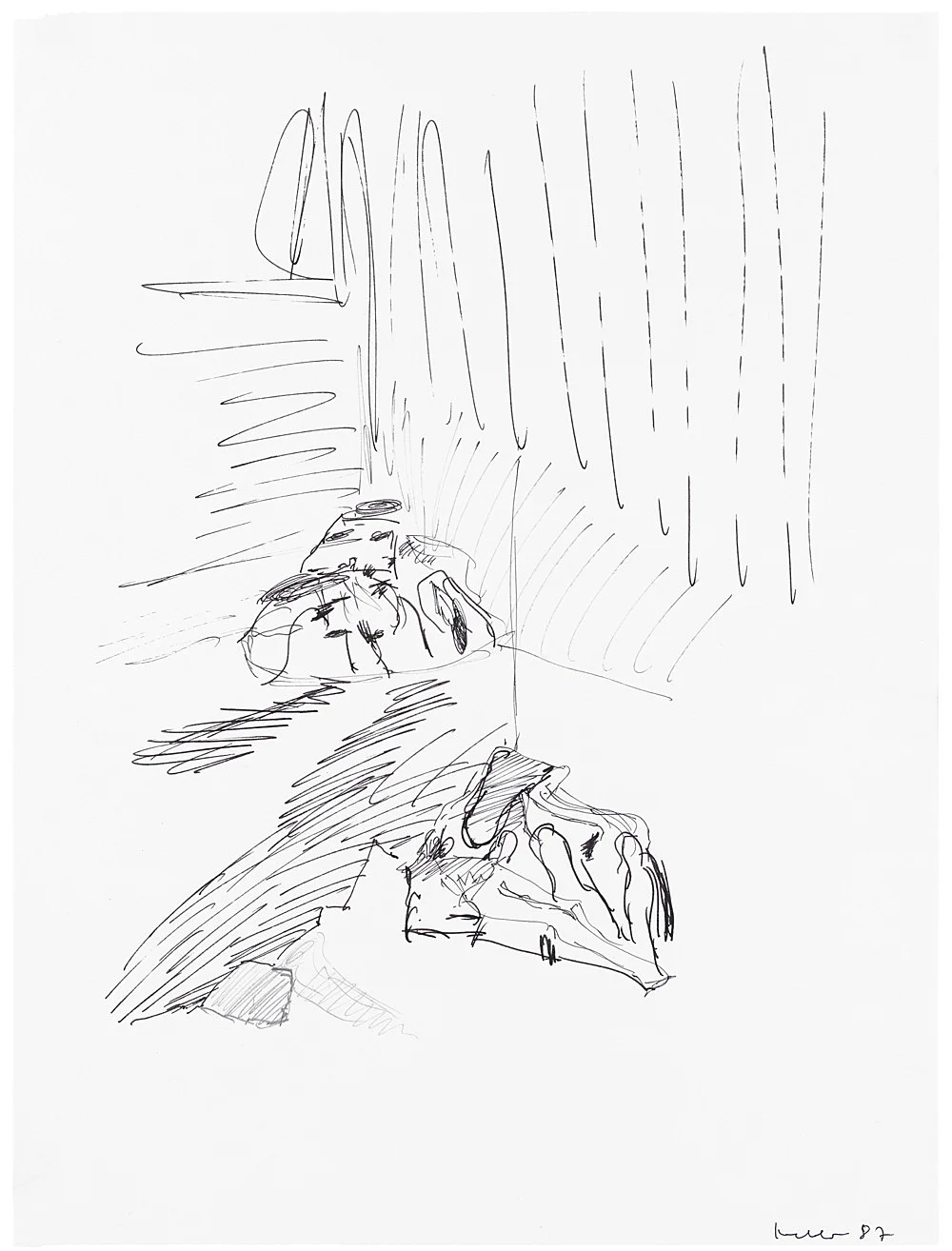 WorksonWorksonPaper — Michael KrebberAlbert Oehlen — Exhibitions — Galerie Buchholz — Image 38