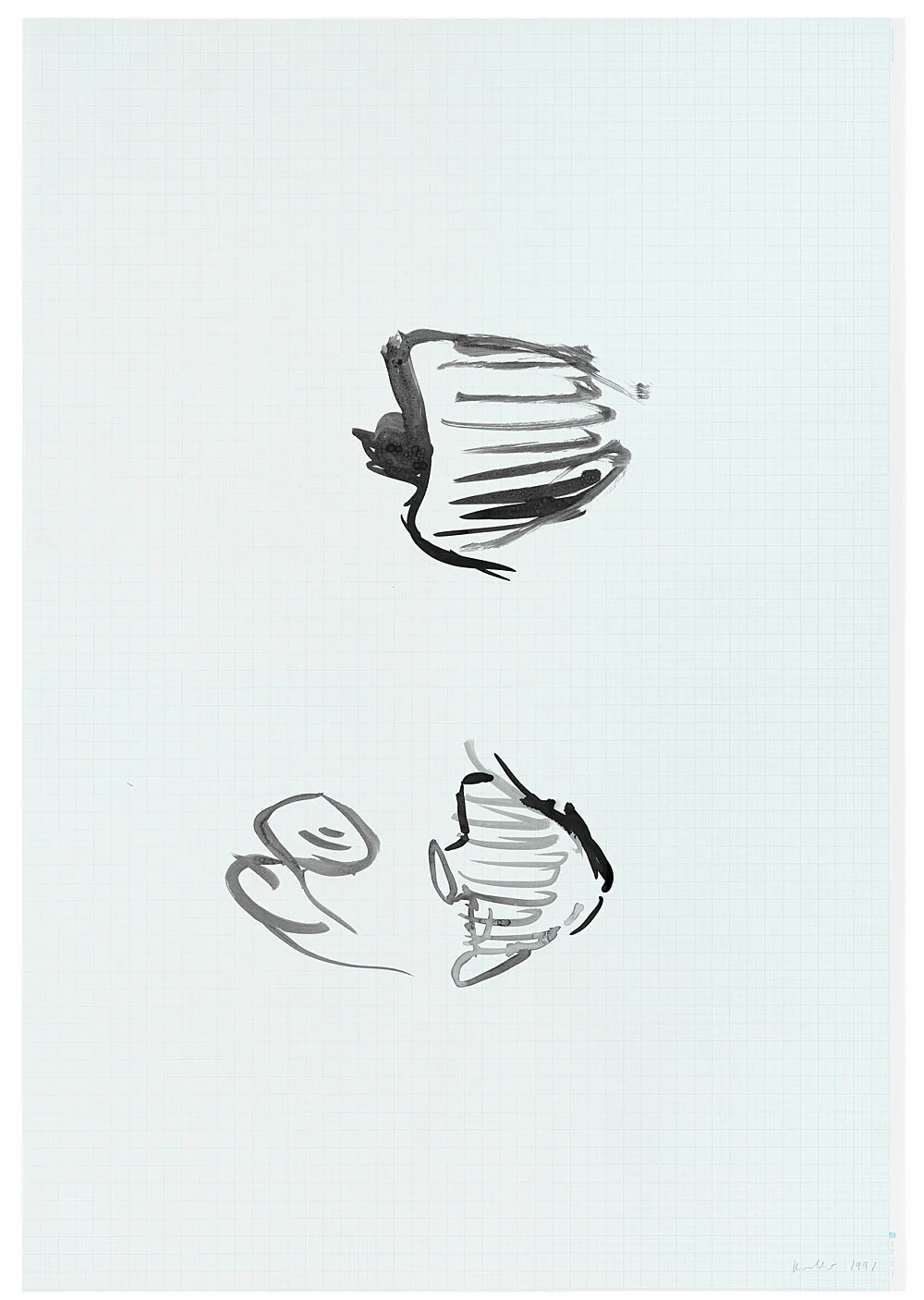 WorksonWorksonPaper — Michael KrebberAlbert Oehlen — Exhibitions — Galerie Buchholz — Image 40