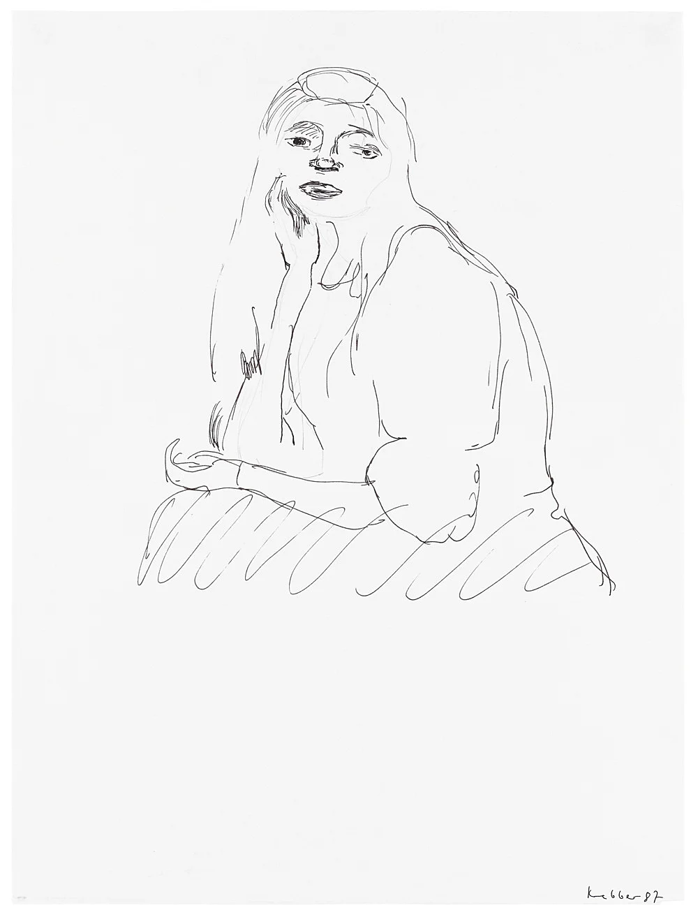 WorksonWorksonPaper — Michael KrebberAlbert Oehlen — Exhibitions — Galerie Buchholz — Image 11