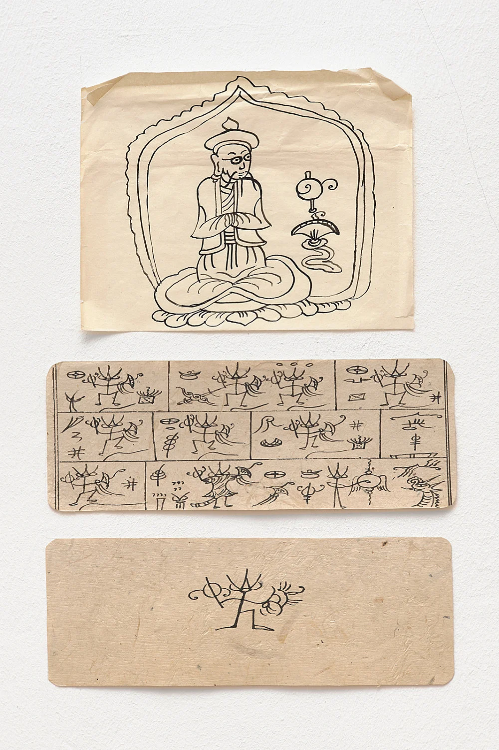 Forschungen an den Rändern der Schrift — Michael Oppitz — Exhibitions — Galerie Buchholz — Image 89