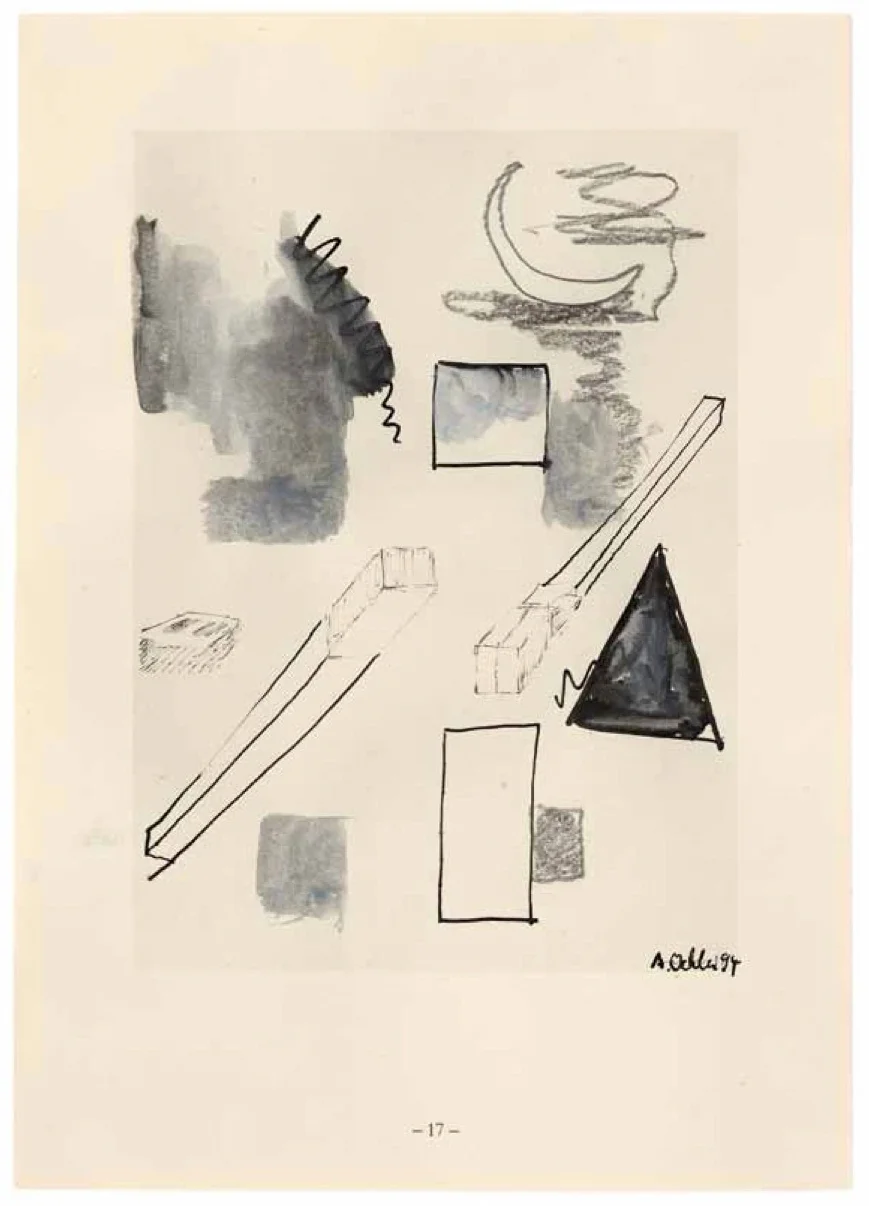 Works on Works on Paper — Michael Krebber Albert Oehlen — Exhibitions — Galerie Buchholz — Image 01