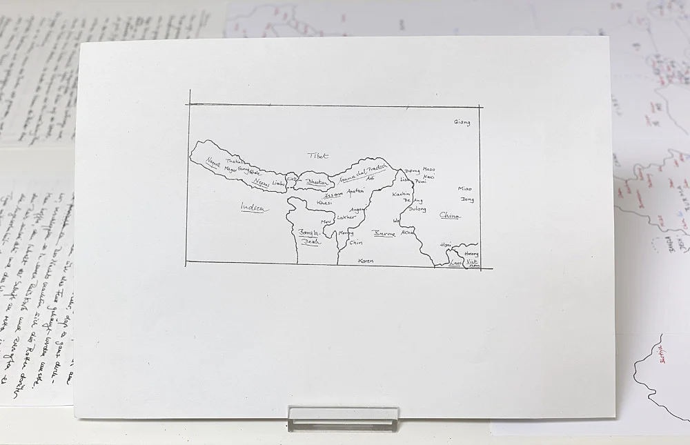 Forschungen an den Rändern der Schrift — Michael Oppitz — Exhibitions — Galerie Buchholz — Image 00