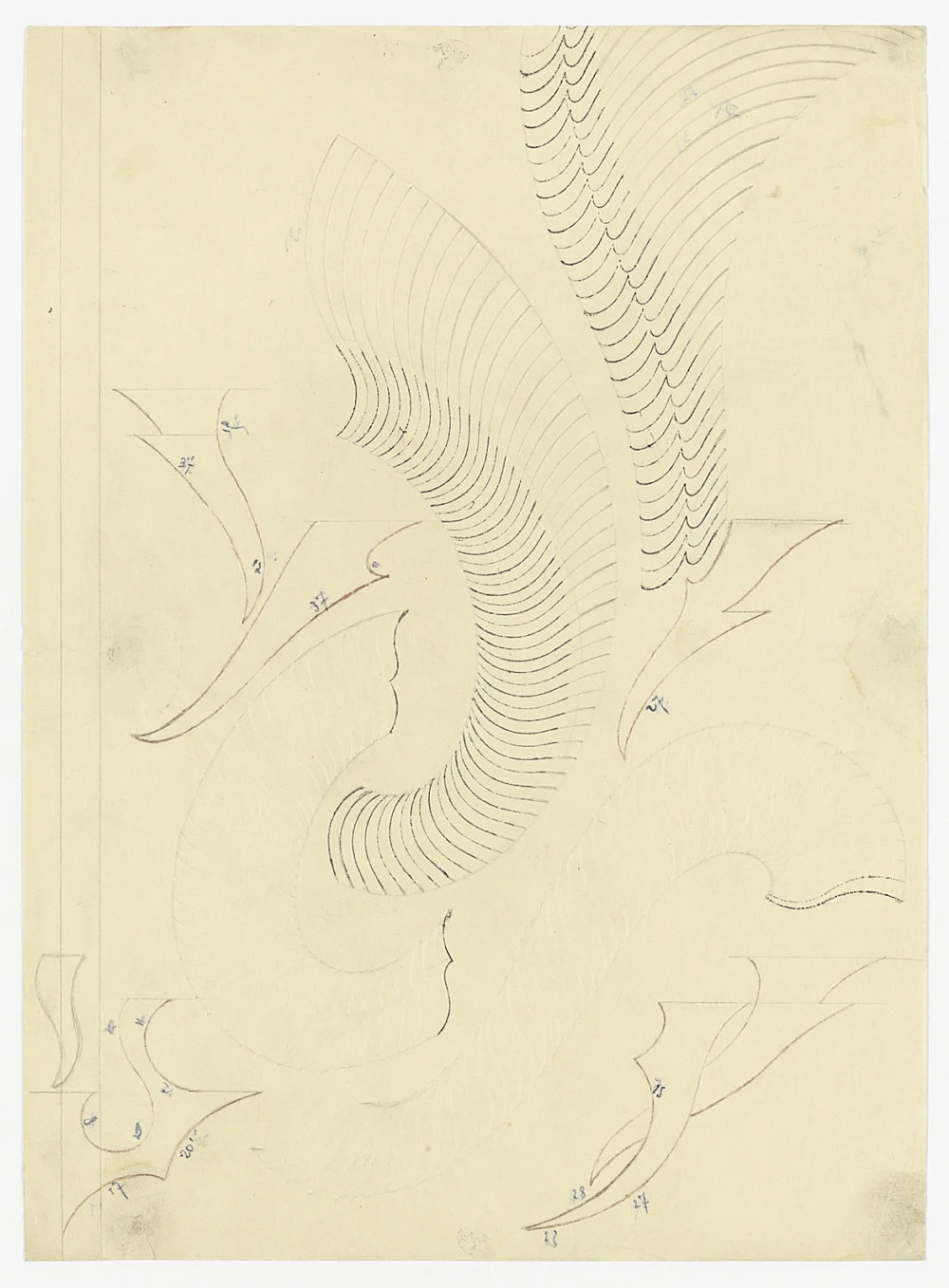 Drawings for Bookbindings compiled by Florian Pumhösl — Paul Bonet — Exhibitions — Galerie Buchholz — Image 11