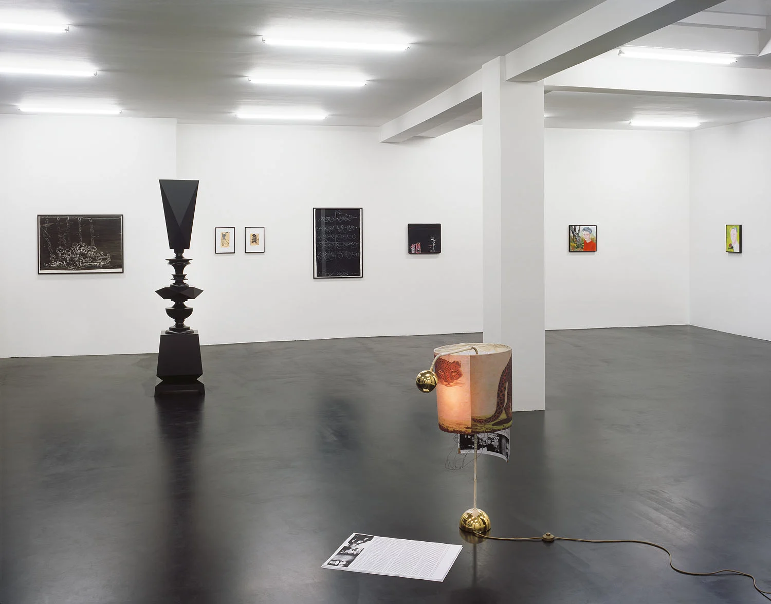 8220Nexttokin8221 — Monika BaerLukas DuwenhöggerJulia GötheLucy McKenzieJosef StrauStefan ThaterKatharina Wulff — Exhibitions — Galerie Buchholz — Image 10