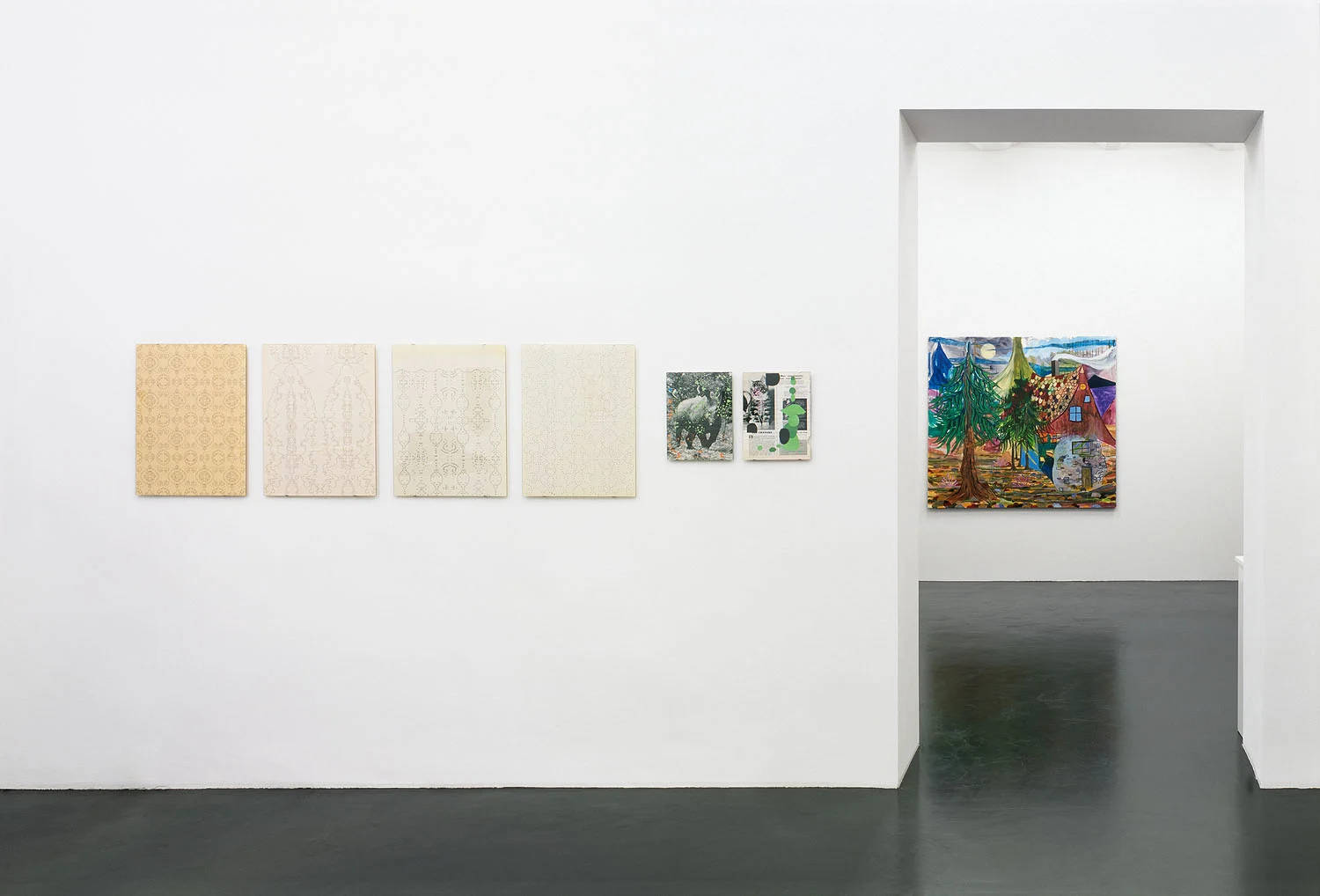 Teil18220Mllberg8221 — Tomma Abts Abel AuerHenning Bohl Bonnie CamplinBjorn Copeland Enrico DavidVincent Fecteau Isa GenzkenJulian Göthe... — Exhibitions — Galerie Buchholz — Image 06