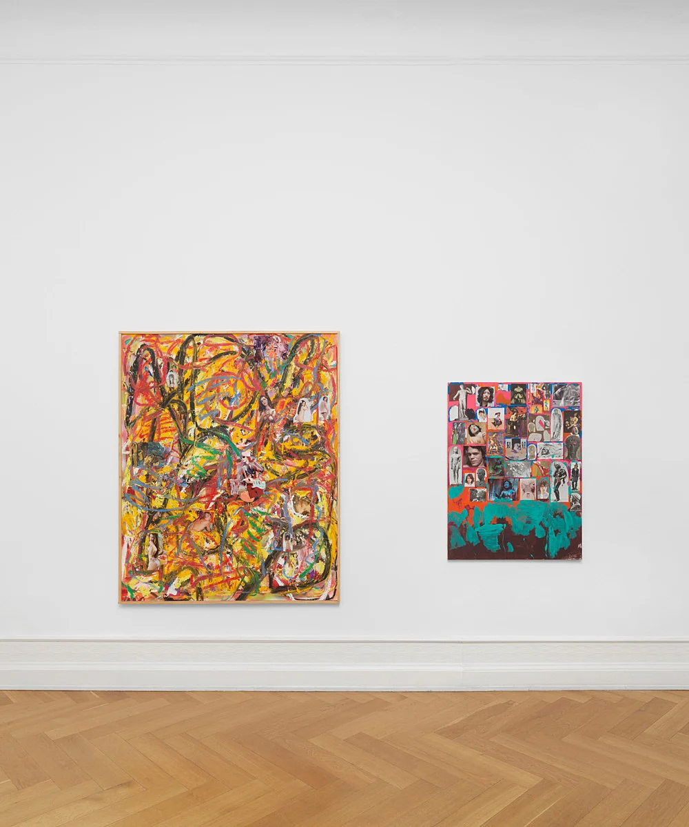 Collage Paintings, Gesture Paintings — Richard Hawkins — Exhibitions — Galerie Buchholz — Image 05