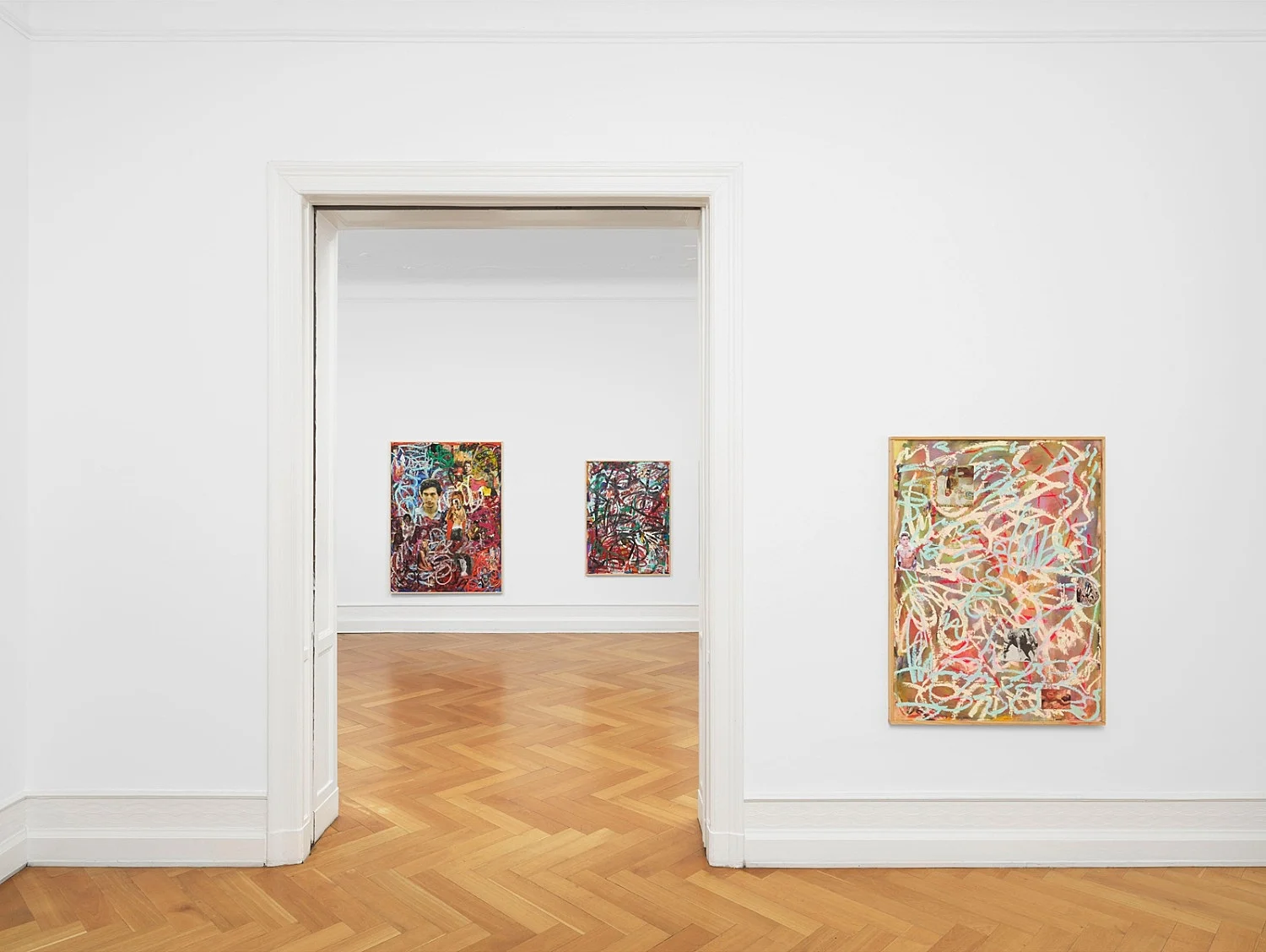 Collage Paintings, Gesture Paintings — Richard Hawkins — Exhibitions — Galerie Buchholz — Image 10