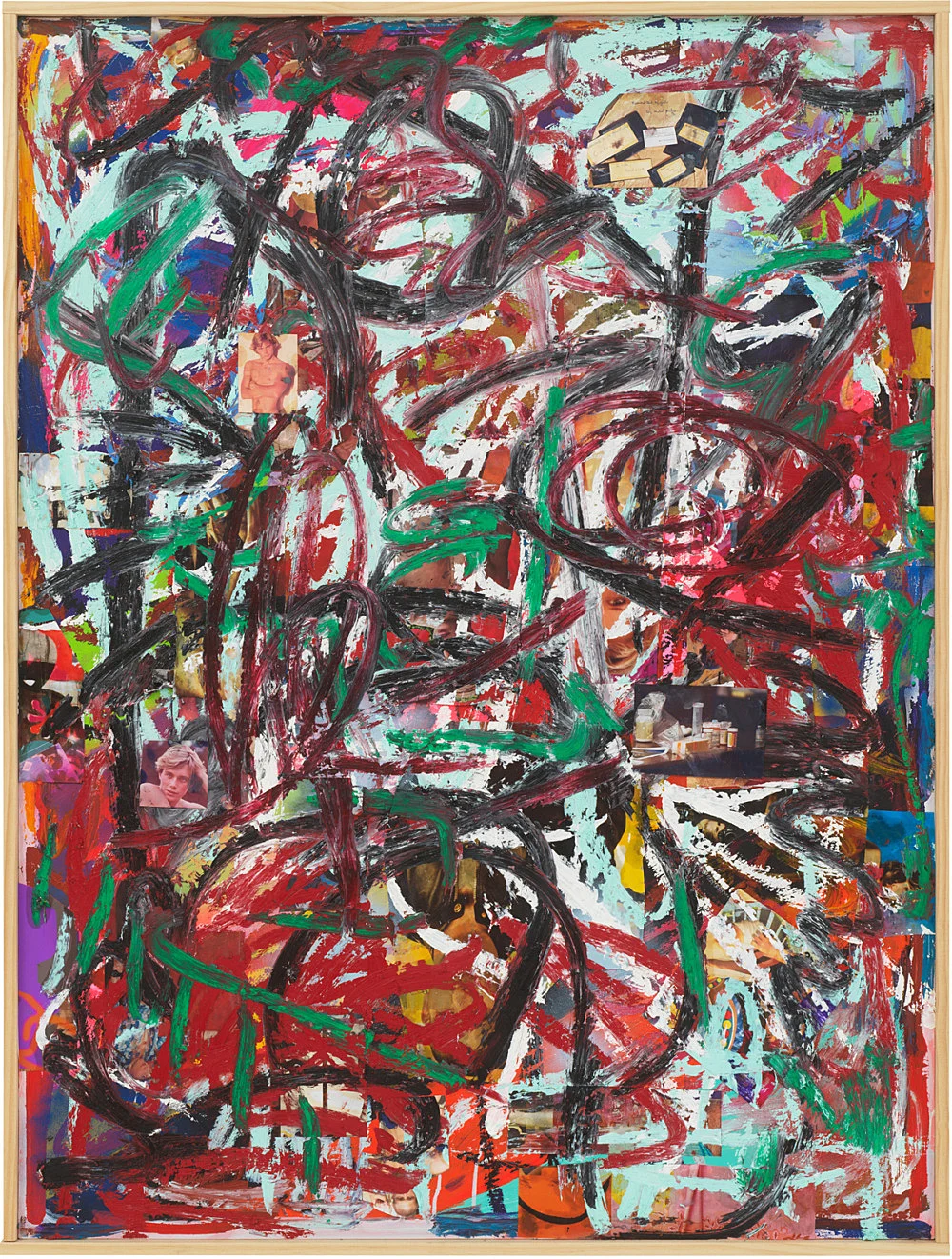 Collage Paintings, Gesture Paintings — Richard Hawkins — Exhibitions — Galerie Buchholz — Image 14