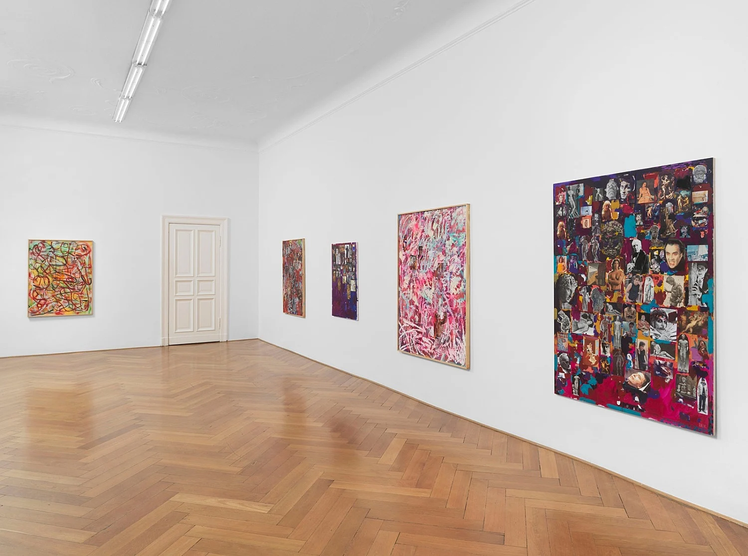 Collage Paintings, Gesture Paintings — Richard Hawkins — Exhibitions — Galerie Buchholz — Image 15
