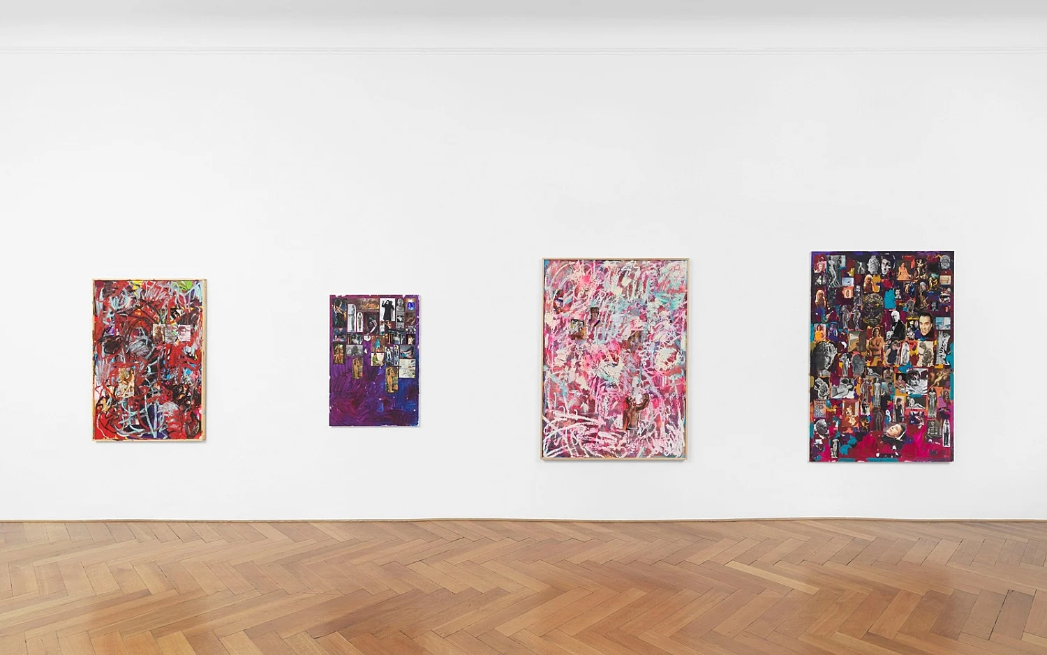 Collage Paintings, Gesture Paintings — Richard Hawkins — Exhibitions — Galerie Buchholz — Image 16