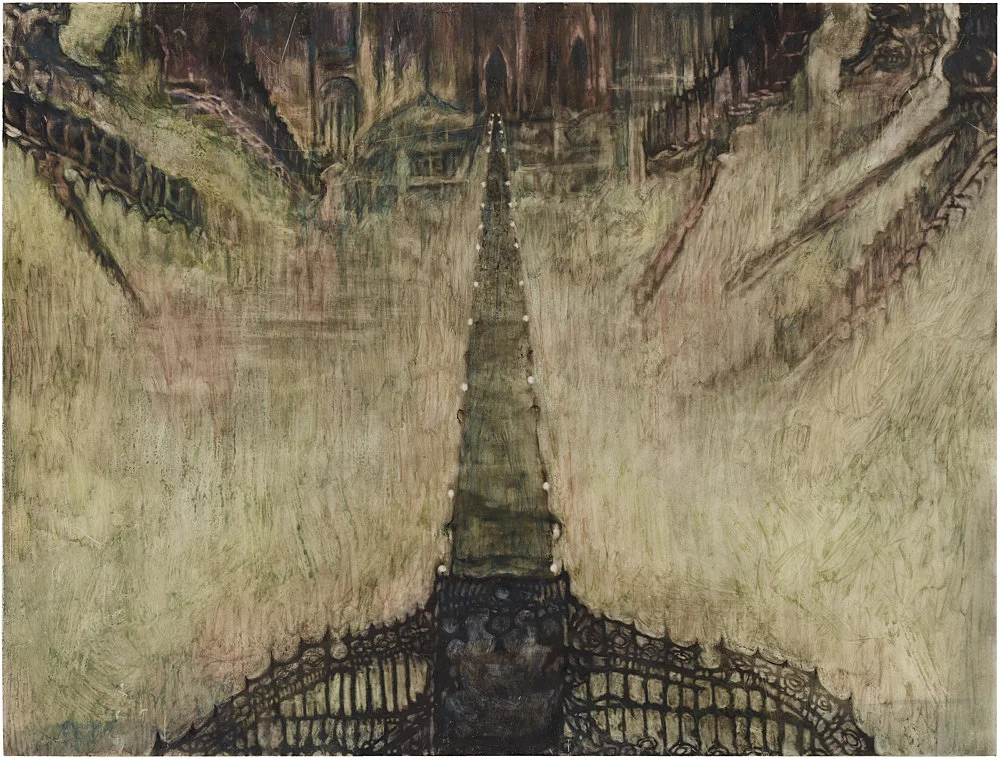 Vista View an exhibition curated by Caleb Considine — Tomma Abts, Ginny Bishton, Whitney Claflin, Carlfriedrich Claus, Ralston Crawford, Norman Lewis, Agnes Martin, Mohammad... — Exhibitions — Galerie Buchholz — Image 00
