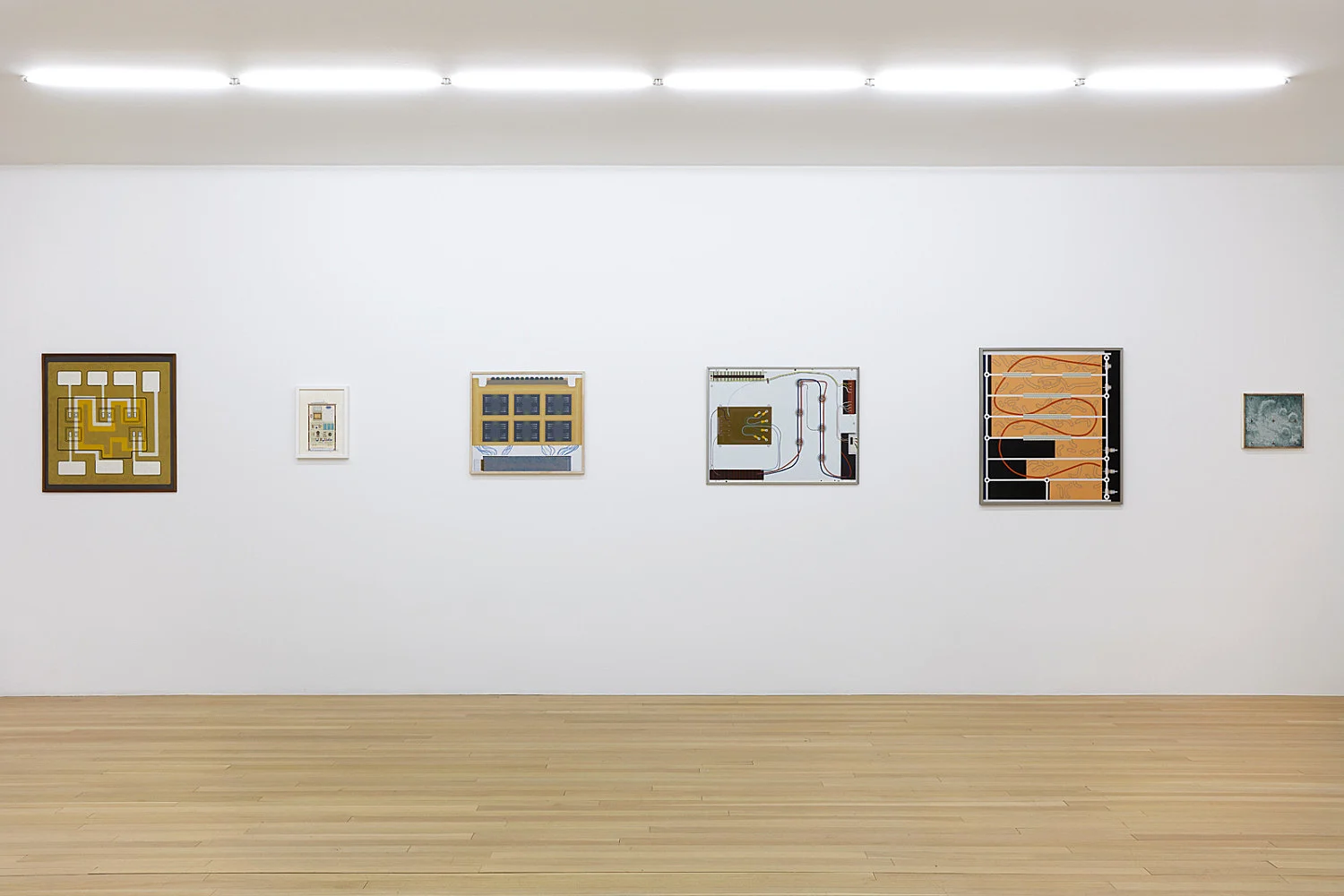 Vista View an exhibition curated by Caleb Considine — Tomma Abts, Ginny Bishton, Whitney Claflin, Carlfriedrich Claus, Ralston Crawford, Norman Lewis, Agnes Martin, Mohammad... — Exhibitions — Galerie Buchholz — Image 35