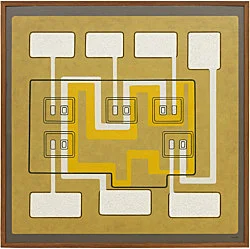 Vista View an exhibition curated by Caleb Considine — Tomma Abts, Ginny Bishton, Whitney Claflin, Carlfriedrich Claus, Ralston Crawford, Norman Lewis, Agnes Martin, Mohammad... — Exhibitions — Galerie Buchholz — Image 90