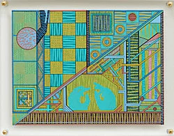 Vista View an exhibition curated by Caleb Considine — Tomma Abts, Ginny Bishton, Whitney Claflin, Carlfriedrich Claus, Ralston Crawford, Norman Lewis, Agnes Martin, Mohammad... — Exhibitions — Galerie Buchholz — Image 95