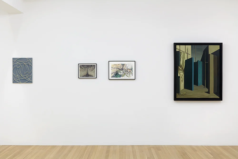 Vista View an exhibition curated by Caleb Considine — Tomma Abts, Ginny Bishton, Whitney Claflin, Carlfriedrich Claus, Ralston Crawford, Norman Lewis, Agnes Martin, Mohammad... — Exhibitions — Galerie Buchholz — Image 00