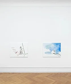 Wirklichkeit erschlägt Kunst — Michael Krebber — Exhibitions — Galerie Buchholz — Image 42