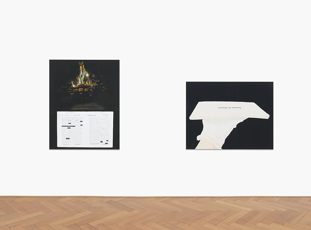 lonely and abandoned on the market place — Frances Stark — Exhibitions — Galerie Buchholz — Image 00