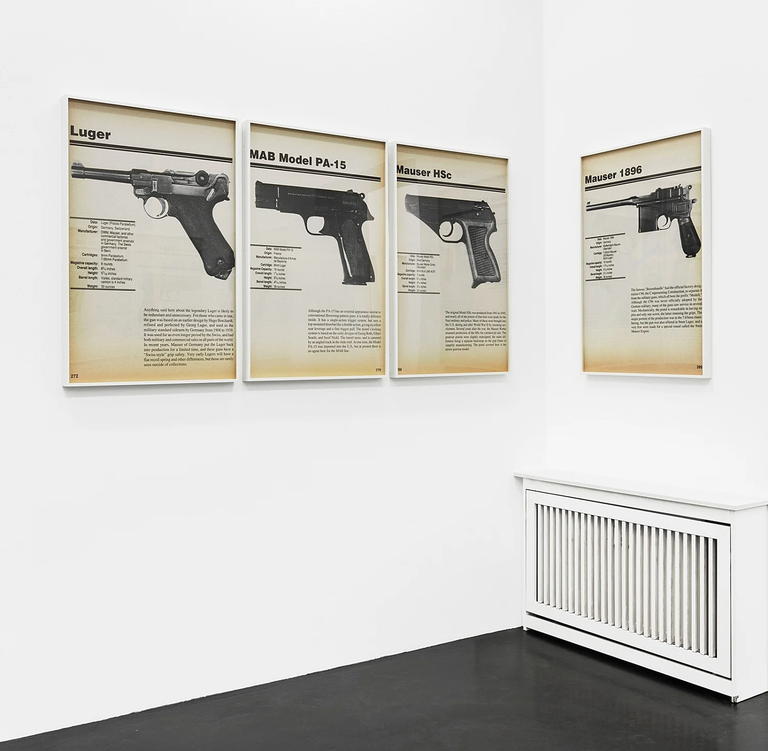 FIREARMS — Lutz Bacher — Exhibitions — Galerie Buchholz — Image 15