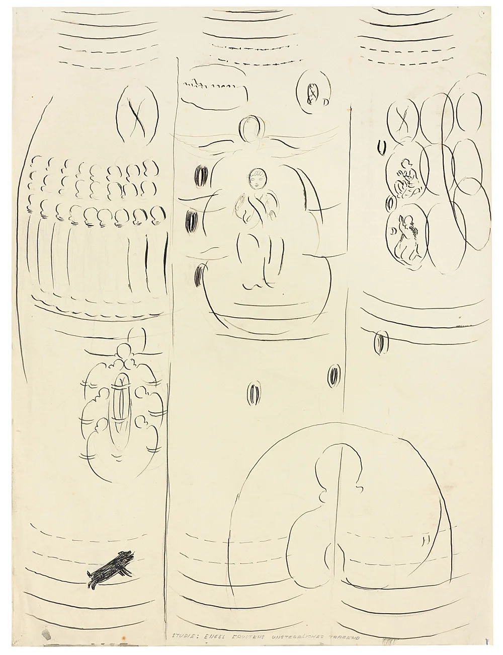 Vorbereitung — Otto Meyer-Amden — Exhibitions — Galerie Buchholz — Image 48