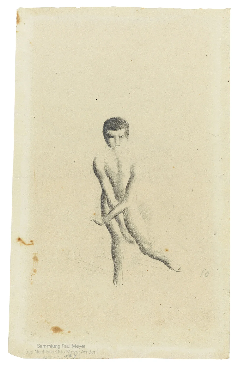 Vorbereitung — Otto Meyer-Amden — Exhibitions — Galerie Buchholz — Image 56