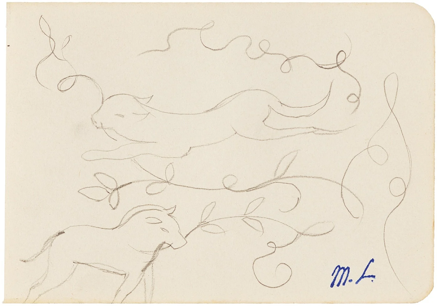 anexhibitionorganizedbyJelenaKristic — Marie Laurencin — Exhibitions — Galerie Buchholz — Image 83