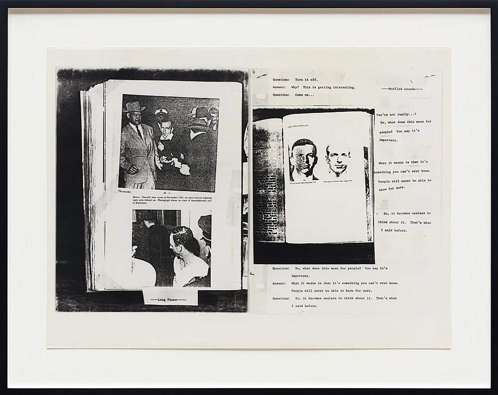 TheLeeHarveyOswaldInterview — Lutz Bacher — Exhibitions — Galerie Buchholz — Image 00