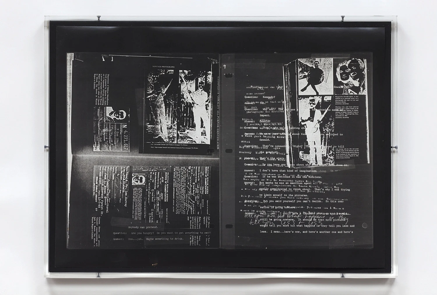 The Lee Harvey Oswald Interview — Lutz Bacher — Exhibitions — Galerie Buchholz — Image 35