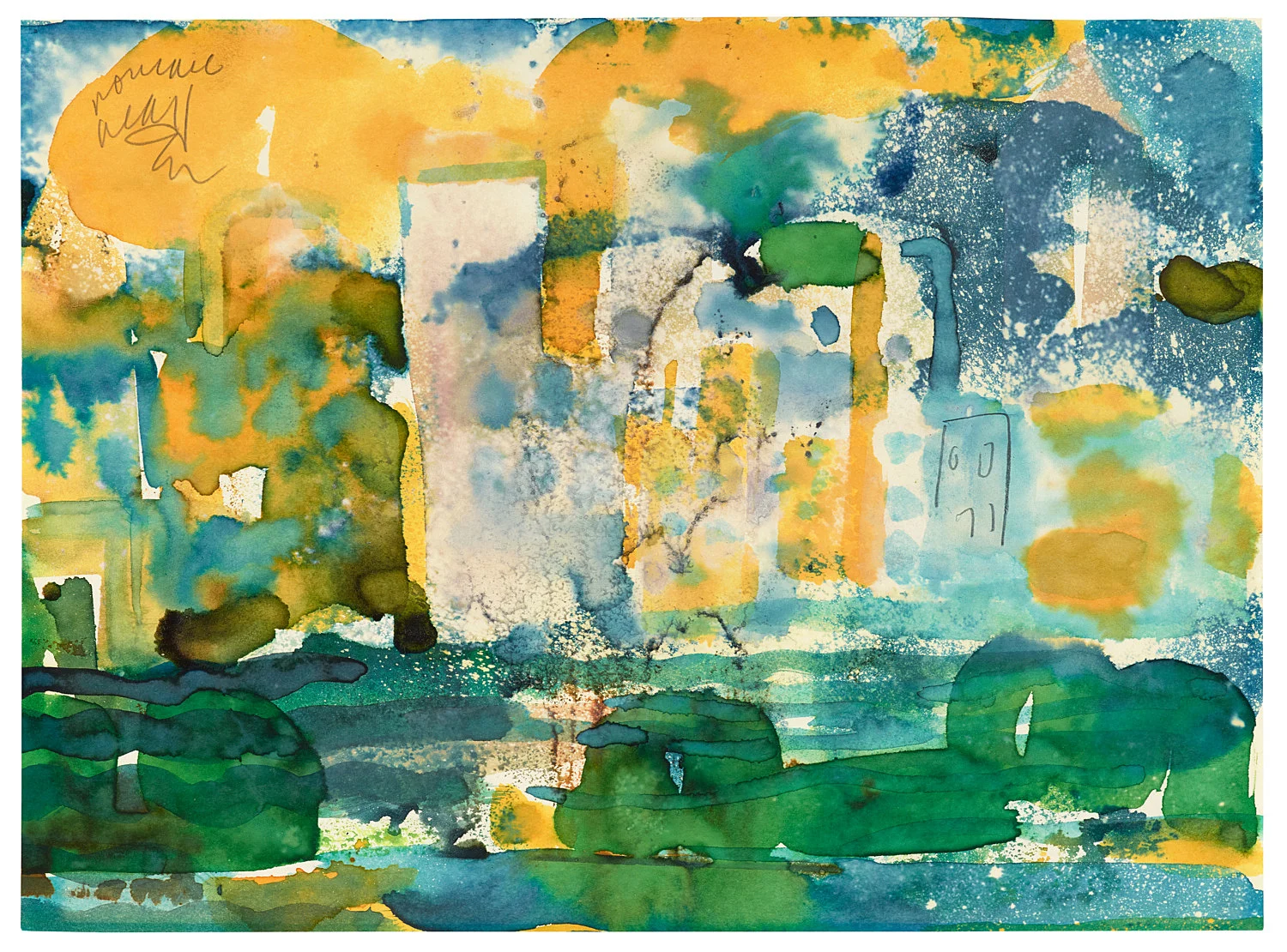 Bells — Lutz Bacher, Alvin Baltrop, Romare Bearden, Matt Browning, Charles Burchfield, Caleb Considine, Michaela Eichwald,... — Exhibitions — Galerie Buchholz — Image 22