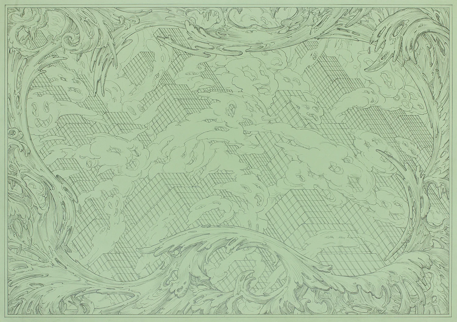 Bells — Lutz Bacher, Alvin Baltrop, Romare Bearden, Matt Browning, Charles Burchfield, Caleb Considine, Michaela Eichwald,... — Exhibitions — Galerie Buchholz — Image 48