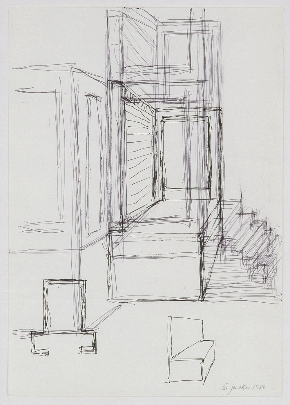 ZeichnungPlanCollage19652018 — Isa Genzken — Exhibitions — Galerie Buchholz — Image 124