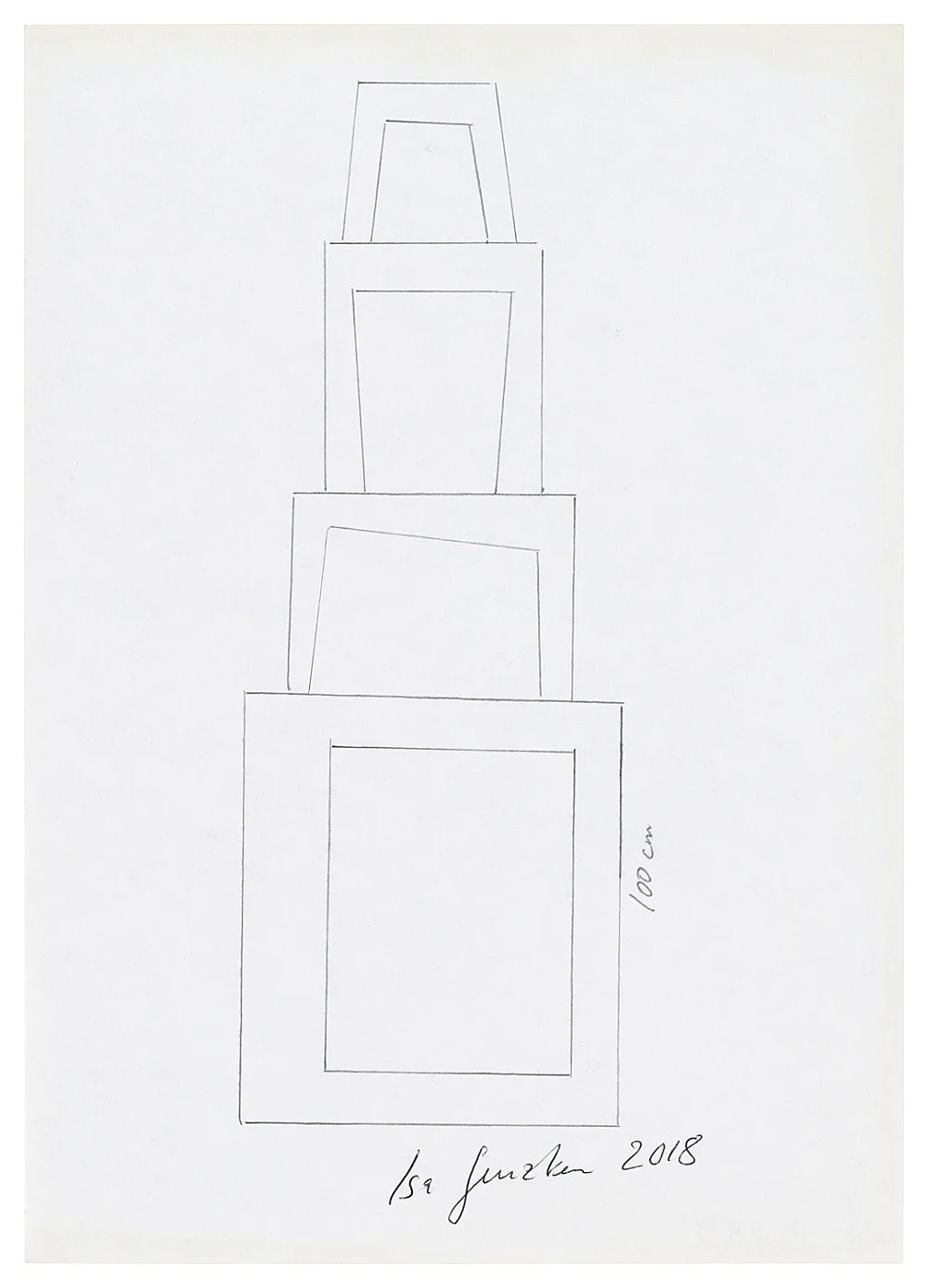 ZeichnungPlanCollage19652018 — Isa Genzken — Exhibitions — Galerie Buchholz — Image 148