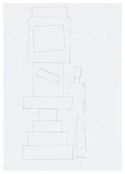 Zeichnung Plan Collage 1965-2018 — Isa Genzken — Exhibitions — Galerie Buchholz — Image 299