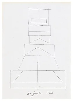 Zeichnung Plan Collage 1965-2018 — Isa Genzken — Exhibitions — Galerie Buchholz — Image 300