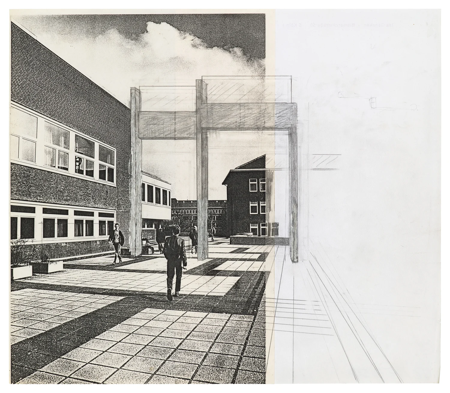 Zeichnung Plan Collage 1965-2018 — Isa Genzken — Exhibitions — Galerie Buchholz — Image 34
