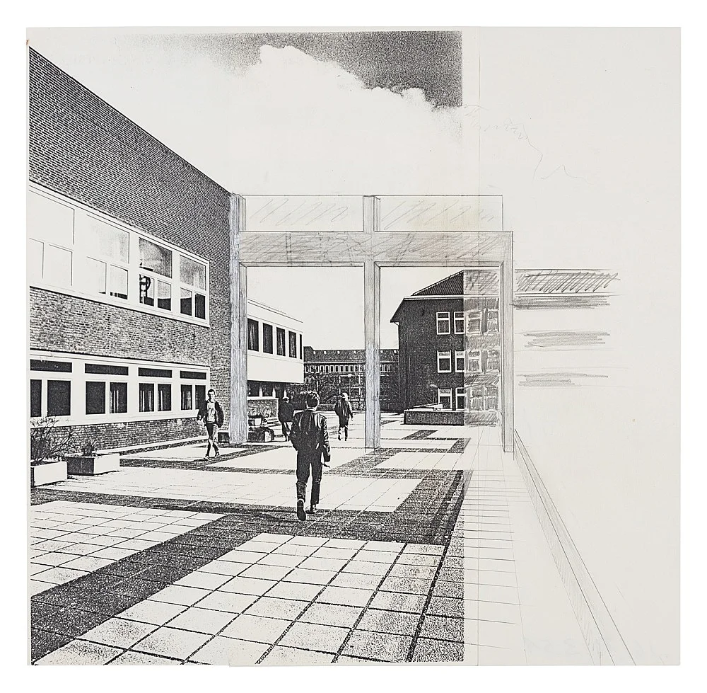ZeichnungPlanCollage19652018 — Isa Genzken — Exhibitions — Galerie Buchholz — Image 00