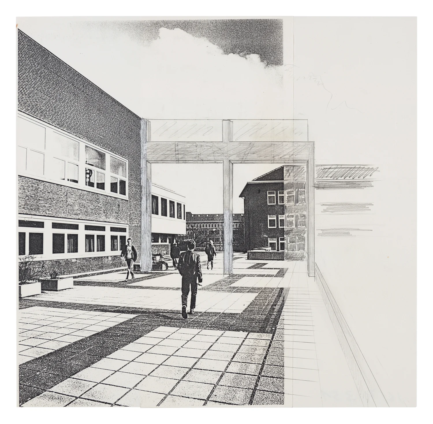 Zeichnung Plan Collage 1965-2018 — Isa Genzken — Exhibitions — Galerie Buchholz — Image 35
