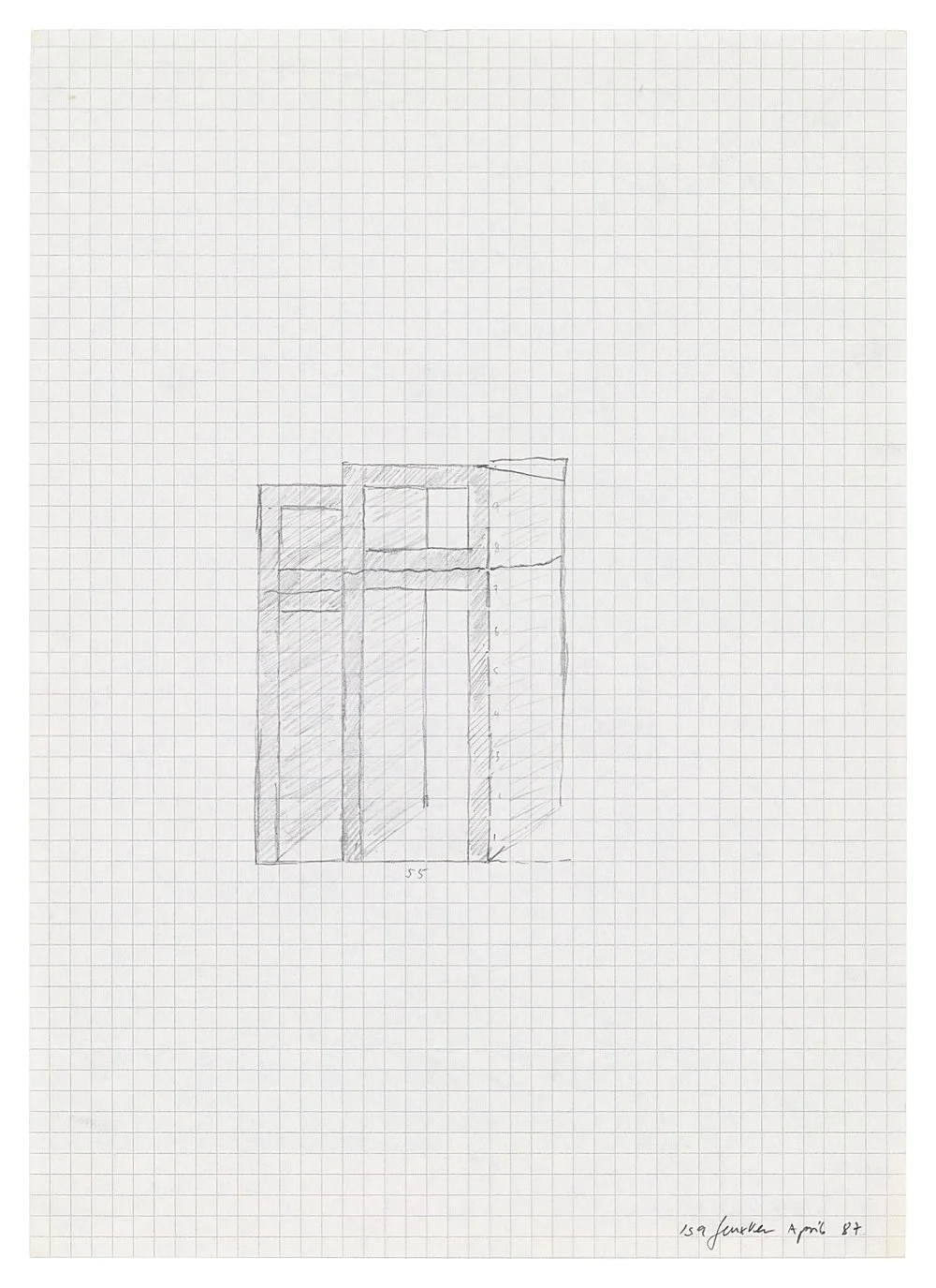 ZeichnungPlanCollage19652018 — Isa Genzken — Exhibitions — Galerie Buchholz — Image 29