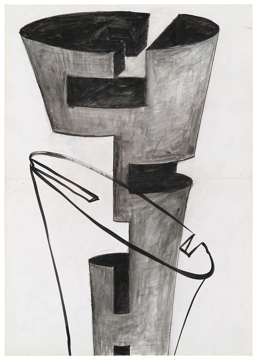 ZeichnungPlanCollage19652018 — Isa Genzken — Exhibitions — Galerie Buchholz — Image 59