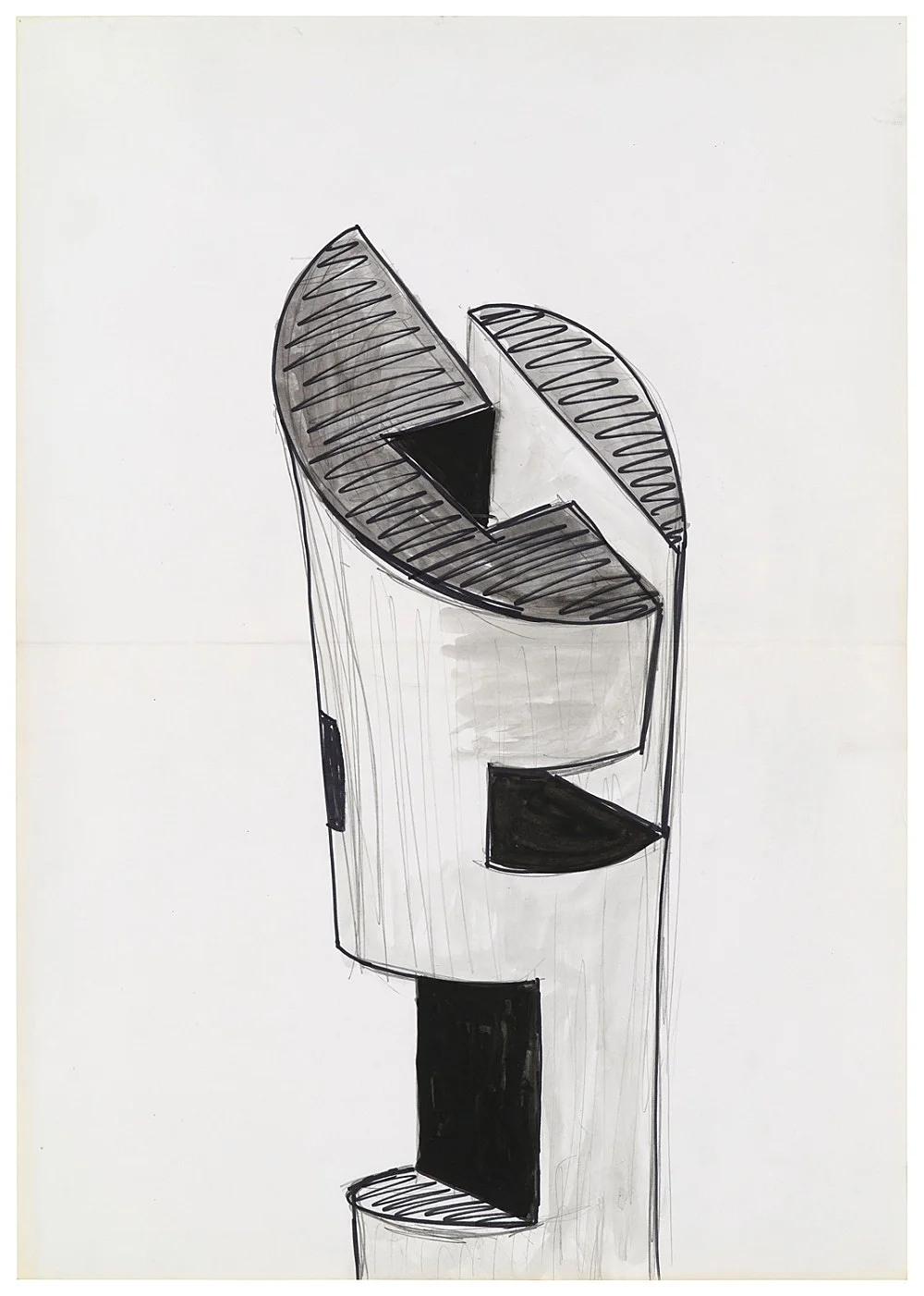 ZeichnungPlanCollage19652018 — Isa Genzken — Exhibitions — Galerie Buchholz — Image 61