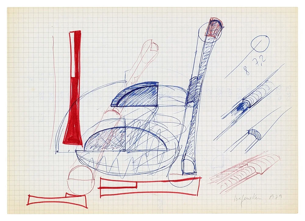 ZeichnungPlanCollage19652018 — Isa Genzken — Exhibitions — Galerie Buchholz — Image 00