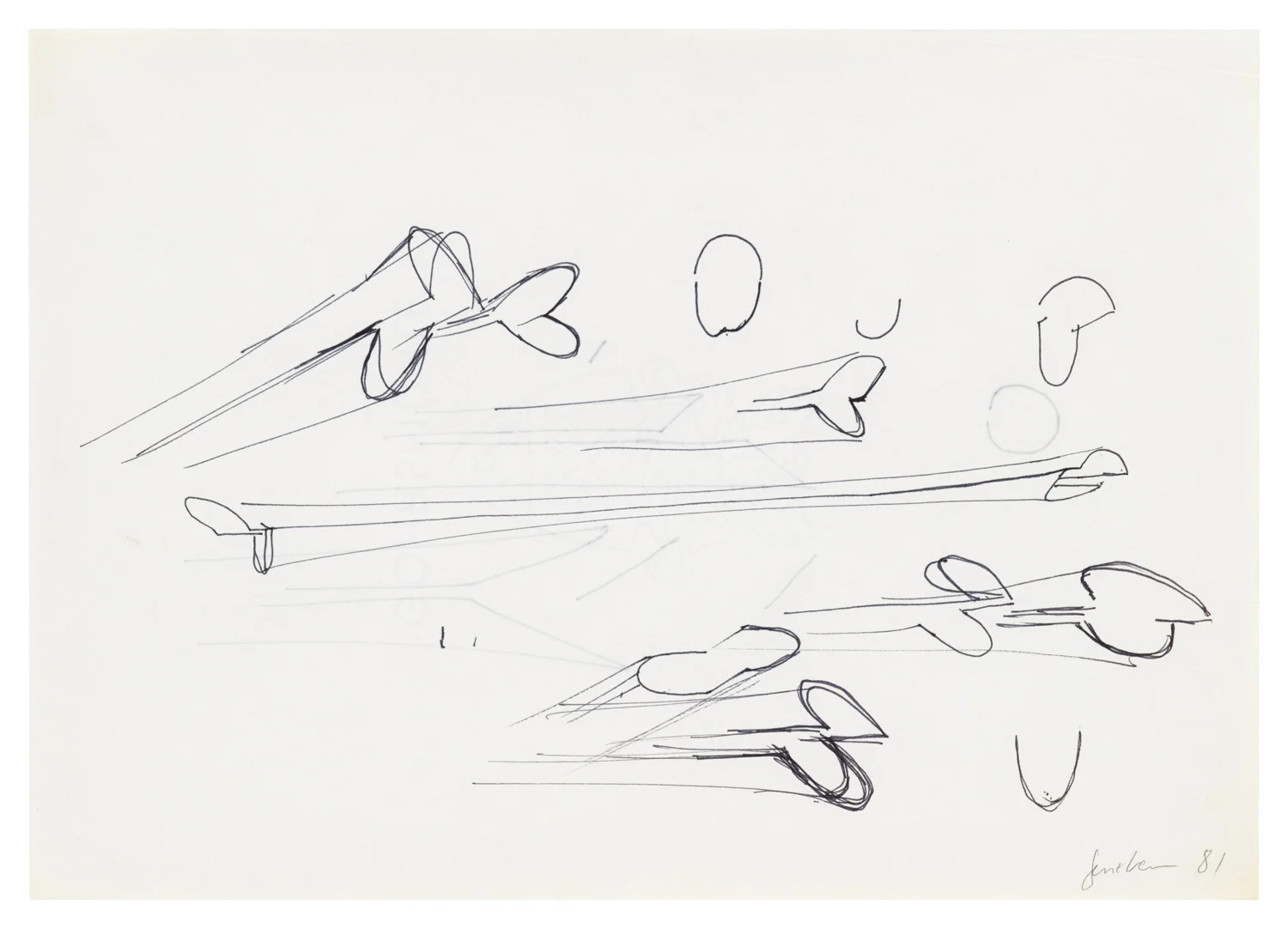 ZeichnungPlanCollage19652018 — Isa Genzken — Exhibitions — Galerie Buchholz — Image 66