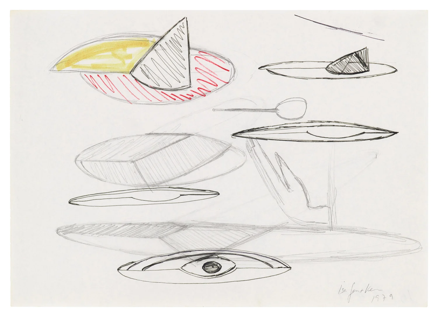 ZeichnungPlanCollage19652018 — Isa Genzken — Exhibitions — Galerie Buchholz — Image 68