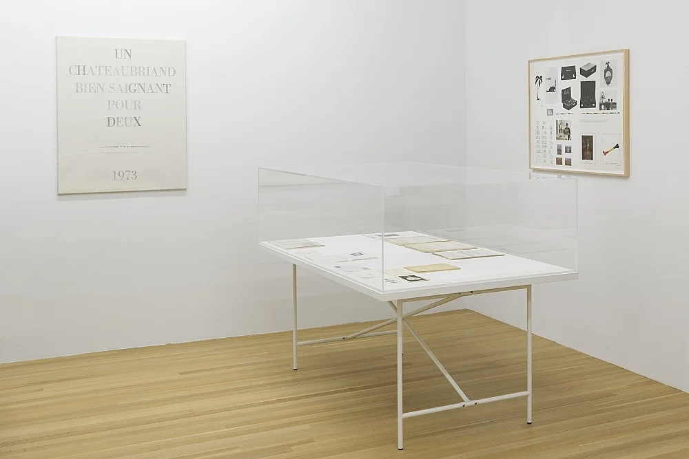 Michael Oppitz on Marcel Broodthaers New York 2023 — Michael Oppitzon Marcel Broodthaers — Exhibitions — Galerie Buchholz — Image 00