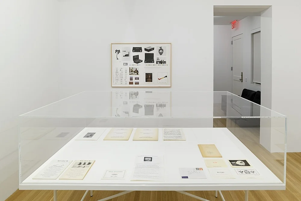 Michael Oppitz on Marcel Broodthaers New York 2023 — Michael Oppitzon Marcel Broodthaers — Exhibitions — Galerie Buchholz — Image 00