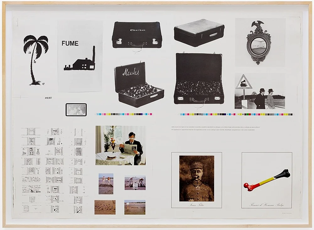 Michael Oppitz on Marcel Broodthaers New York 2023 — Michael Oppitzon Marcel Broodthaers — Exhibitions — Galerie Buchholz — Image 00