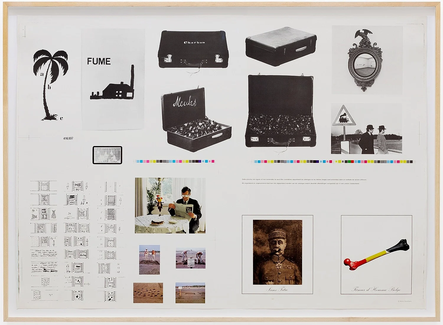 Michael Oppitz on Marcel Broodthaers New York 2023 — Michael Oppitzon Marcel Broodthaers — Exhibitions — Galerie Buchholz — Image 12