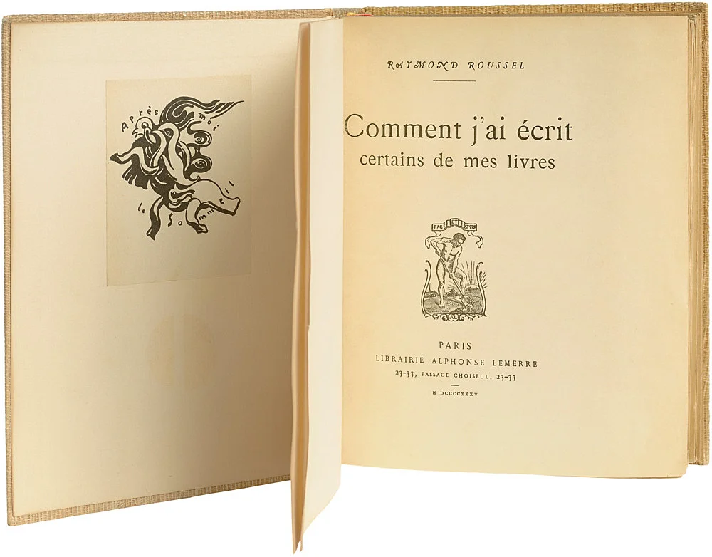 The Books and Life of Raymond Roussel Christophstraße 18 2023 — The Books and Life of Raymond Roussel — Exhibitions — Galerie Buchholz — Image 00