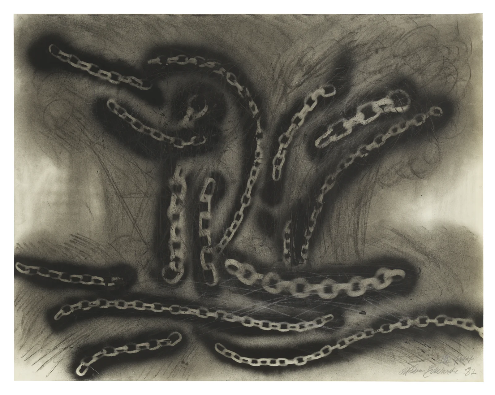 B WIRE, BEWARE, ALL WAYS ART Steel, Paper amp Paint — Melvin Edwards — Exhibitions — Galerie Buchholz — Image 61