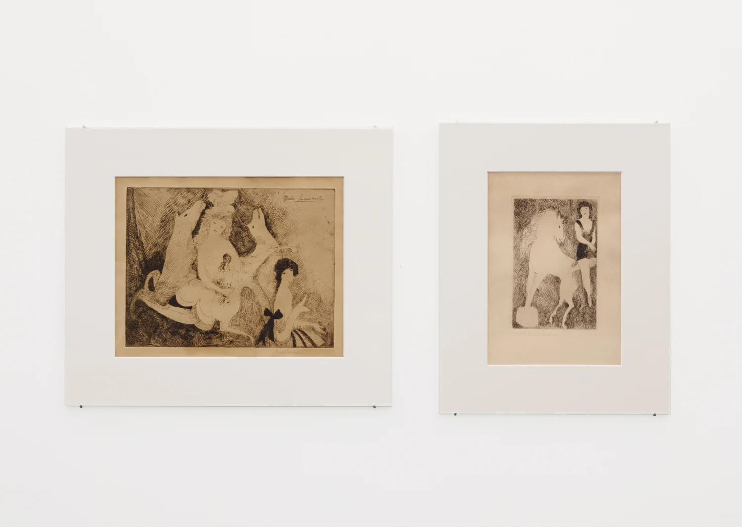 The Adroit Princess curated by Jelena Kristic exhibition design Mathias Poledna — Marie Laurencin — Exhibitions — Galerie Buchholz — Image 18